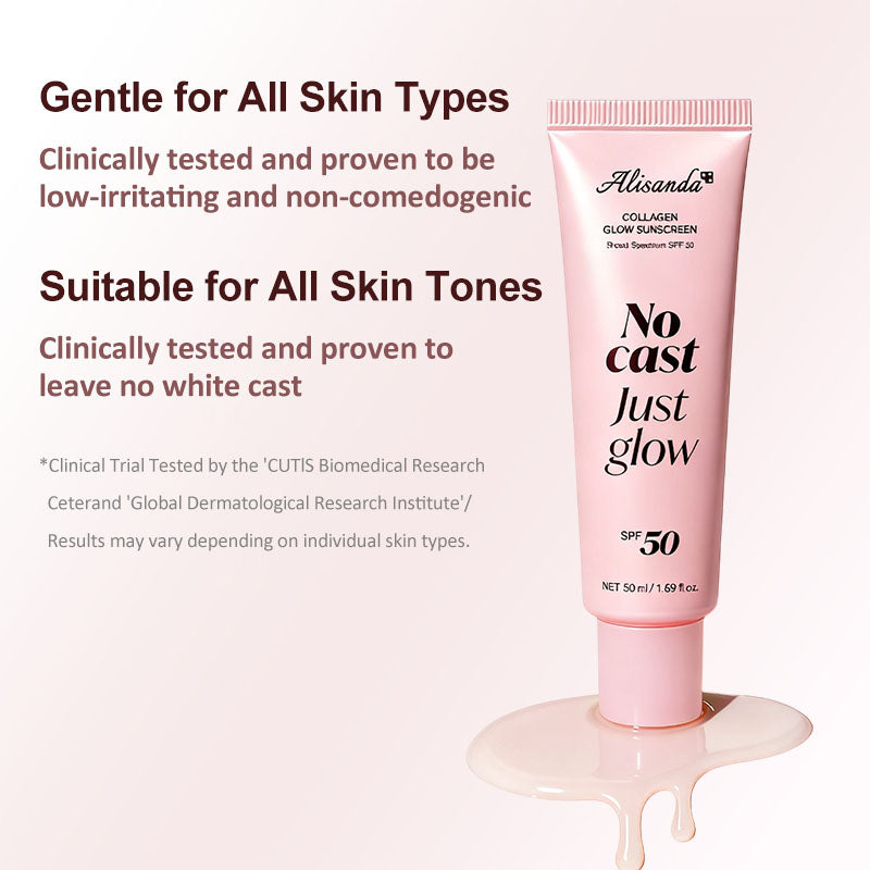 [NEW] No Cast Just Glow Collagen Sunscreen