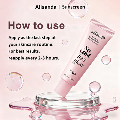 [NEW] No Cast Just Glow Collagen Sunscreen